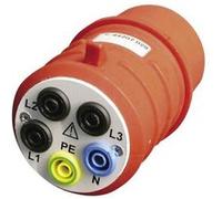 Beha Amprobe DAA-16 Adaptateur de mesure mâle CEE 16 A 5 pôles - femelle 4 mm
