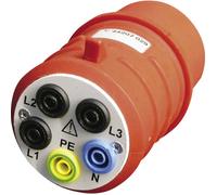 Beha Amprobe DAA-16 Adaptateur de mesure mâle CEE 16 A 5 pôles - femelle 4 mm multicolore