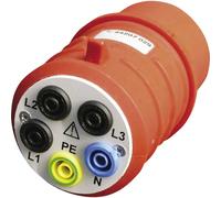 Beha Amprobe DAA-32 Adaptateur de mesure mâle CEE 32 A 5 pôles - femelle 4 mm