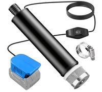 Behogan Mini pompe à eau pour batterie Bosch GBA 18 V, 30 l/min, 120 W, pompe à eau pour système Bosch Professional 18 V GBA, pompe à eau sale pour jardin, jacuzzi, aquarium (sans batterie)