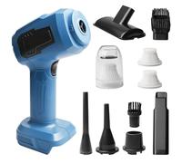 Behogan Souffleur à feuilles pour batterie Bosch GBA 18 V, 5500 Pa Mini Jet Dry Blower portable, mini souffleur d'air sans balais pour le nettoyage de PC, clavier (batterie non incluse)