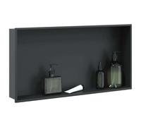 BEI CLORIS Niche de douche noir mat 62x32x9cm Acier inoxydable - Jardin & Bricolage 2026Neu7501265