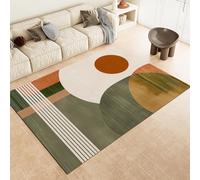 Beige CrèMe Tapis Salon Géométrie Chambre Moderne Tapis pour Enfant Chambre, Bébé, Fille et Garçon - Moquette pour Chambre et Salon 120 x 170cm
