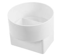 Beige Déviateur de Canalisation de Gouttière ABS | Raccord Carré, Compatible Tube Rond de 110mm, Protège les Fondations et Réduit le Nettoyage, pour Toiture