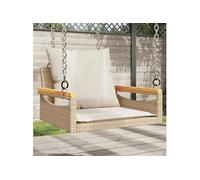 Beige salon de jardin resine tressee 2 personnes