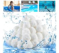 Beihre Balles Filtrantes, 700 Pompe Piscine Balle Filtrante Peut Remplacer 25kg Filtre a Sable Piscine Sable Filtrant Convient aux systèmes de Filtration pour Piscine (700, Grammes)