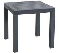 CLP Trading GmbH Table d'appoint Ocean Table d'extérieur résistante aux intempéries Gris foncé