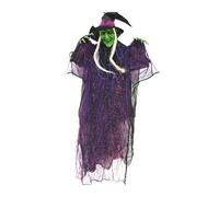 Beistle S00471AZ1 Décoration à suspendre pour Halloween Motif sorcière Noir/vert/rouge/blanc 51 cm