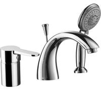 Beitz & Walz AqvaBasic III Wafübra – Robinet à trois trous pour bord de carrelage, chromé