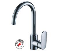 Beitz & Walz AQVAPLUS Spültisch-Ehm. ND Hebel seitlich chrom