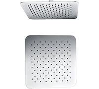 Beitz & Walz AqvaShower, pomme de douche 300 x 300 x 2 mm, acier inoxydable poli