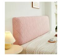 BEIWOSHA Couvre-tête de lit de Style Japonais Simple/Double | Housse de tête de lit tout compris for la décoration du lit de la chambre à coucher(Rosa,220cm)