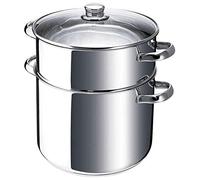 Beka 12230024 Chambord Couscoussier en acier inoxydable 28 cm, Argent