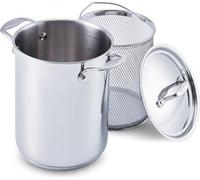 Beka Chef Casserole à asperges Acier inoxydable - Parfait pour les légumes & les pâtes, Ø 16 cm