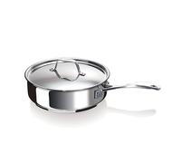 CHEF Sauteuse Inox + couvercle Inox BEKA D24 cm