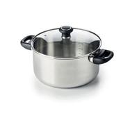 BEKA CLASSIC Faitout inox Ø24cm + Couvercle verre Polo tous feux