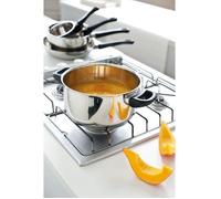 BEKA Faitout Polo Inox 18/10 28 cm – couvercle en verre – induction – lave-vaisselle