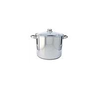 Beka Kitchen Fun by Beka 13113284 Marmite + couvercle verre en acier inoxydable 28 cm, Argenté