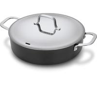 Sauteuse en aluminium 2 anses avec couvercle 28 cm - Beka