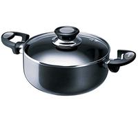 Beka Pro Induc - Wok Antiadhésif en Aluminium -Ø 28 cm | Avec Couvercle Verre - Compatible Tous Feux dont Induction - Garantie 3 ans