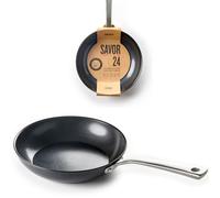 Beka Savor - Poêle Antiadhésive Induction - 24 cm - Céramique - Tous Feux | Démoulage sans effort · Peu de matière grasse · Aluminium forgé · Céramique · Fond induction Ø 13,2 cm · Fabriquée en Europe