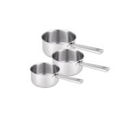 BEKA Casseroles Cicla – Série de 3 (16, 18, 20 cm) – Inox Argent