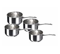 BEKA Batterie de 4 casseroles Chef en inox 14-20 cm (sans couvercles)