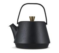 BEKA Théière en fonte émaillée SAGA 1,2 L Noir