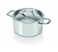 Bekaline 13411184 Tri Lux Faitout + couvercle en acier inoxydable Triply 18 cm