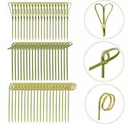 Bekeify 300 Pièces Brochettes en Bambou à Nœuds en Bois 12 CM Pic Brochette Bâtonnets Cocktail Plateau Cure-Dents Bois pour Grillade Fêtes Pique Aperitif Fingerfood Snacks Bâtons Cocktail Fruits Déco