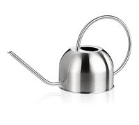 Bekith 1,5 L Arrosoir en Acier Inoxydable Long Bec Verseur pour Plantes Bureau Jardin L'intérieur et L'extérieur, Argenté