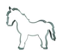 BekkiB 3474 - Emporte-pièce en forme de cheval env. 6,3 cm, emporte-pièce en acier inoxydable, passe au lave-vaisselle