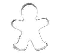 BekkiB - Emporte-pièce "Bonhomme en pain d'épices/Garçon" - Environ 9 cm, Emporte-pièce en acier inoxydable pour la cuisson de pain d'épices et biscuits, Passe au lave-vaisselle - 92