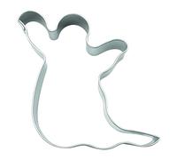 BekkiB - Emporte-pièce en forme de fantôme - env. 6 cm, emporte-pièce en acier inoxydable, passe au lave-vaisselle - 3456