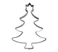 BekkiB - Emporte-pièce en forme de sapin de Noël - Environ 7,3 x 5,5 cm - Emporte-pièce en acier inoxydable - Passe au lave-vaisselle - Pour la cuisson des biscuits - 8105