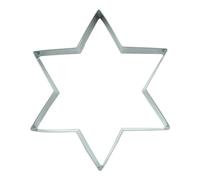 BekkiB - Emporte-pièce "Étoile" - Grand emporte-pièce env. 10,5 x 9,5 cm - Emporte-pièce en acier inoxydable lavable au lave-vaisselle - Pour la cuisson des biscuits et du pain d'épice - 2242