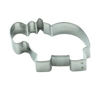 BekkiB - Emporte-pièce « hippopotame » - env. 7,5 x 5,6 cm - Emporte-pièce animal en acier inoxydable - Passe au lave-vaisselle - Pour la cuisson des biscuits - 7863
