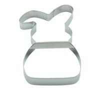 BekkiB - Emporte-pièce Lapin en Acier Inoxydable - Grand Emporte-pièce Env. 20 x 10 cm - Lavable au Lave-vaisselle - Pour Biscuits et Pain d'Épices - 881463