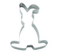 BekkiB - Emporte-pièce "Lapin" - Grand emporte-pièce env. 11,5 x 8,3 cm - Emporte-pièce en acier inoxydable lavable au lave-vaisselle - Pour la cuisson de biscuits de Pâques - 881464