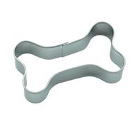 BekkiB - Emporte-pièce « os » - Environ 5,7 x 3,2 cm - Emporte-pièce en forme d'os de chien en acier inoxydable - Pour la cuisson des biscuits - 8129