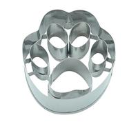 BekkiB Emporte-pièce « Patte » En Acier Inoxydable Pour Biscuits, Friandises Pour Chien, Pâtisserie Et Bricolage - Env. 6,2 X 5,8 Cm - 88035