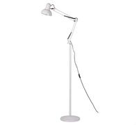 BEL AIR HOME - Lampadaire Articulé ANTIGONA | Design Vintage Rétro | Bras Réglable pour Éclairage Directionnel | Lampe de Salon et Chambre Élégante | E27 (BLANC)