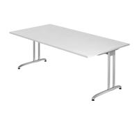 BELA 2E S | Bureau 200 x 100 Blanc