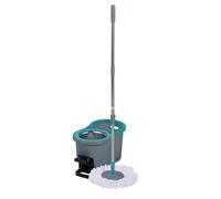 Beldray Antibac Spin Ensemble serpillière et seau - Vadrouille à cordes à 360°, seau à vadrouille de 4 litres, système d’essorage à pédale, fibres traitées antibactériennes, LA036430UFFEU7