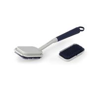 Beldray LA032814FEU7 Brosse à Vaisselle en Caoutchouc Deep Clean - Brosse à Vaisselle à Main, Poils en Caoutchouc Souple pour Un Nettoyage sans Rayures, idéale pour Toutes Les Surfaces, Nettoyage de