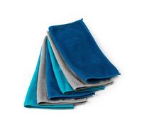 Beldray LA077707UFEU7 Antibac Lot de 6 Chiffons d'Époussetage et de Nettoyage en Microfibre, Traité avec Protection Antibactérienne, Lavable et Réutilisable - pour Cuisine, Salle de Bain, Fenêtres