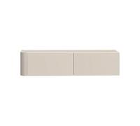 Belhome Étagère Murale 129 cm 2 Portes Papier décor - ZÉPHIRE