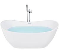 Beliani - Baignoire Îlot - Antigua - 170 cm, 240 Litres, en Acrylique Sanitaire,
