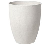 Beliani - Cache-pot - Croton - 52 cm, en Polyrésine, Blanc Cassé