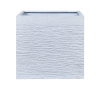 Beliani - Cache-Pot - Paros - 50 cm, en Argile, Blanc